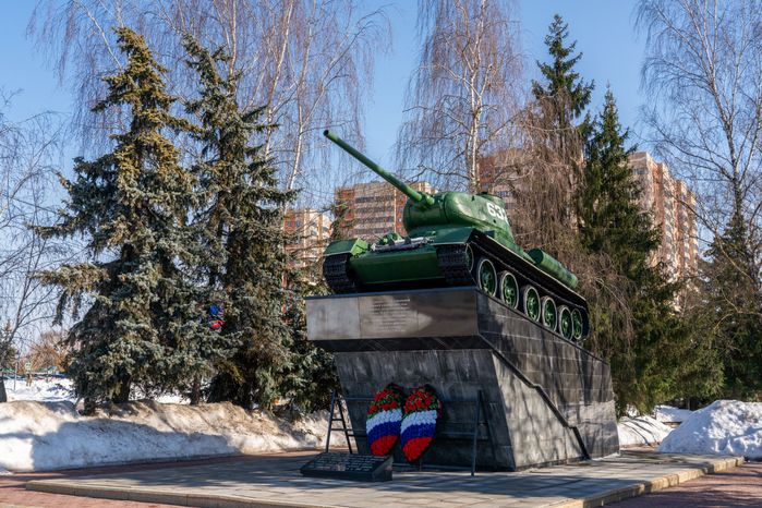 Бульвар Воинской Славы в Чехове