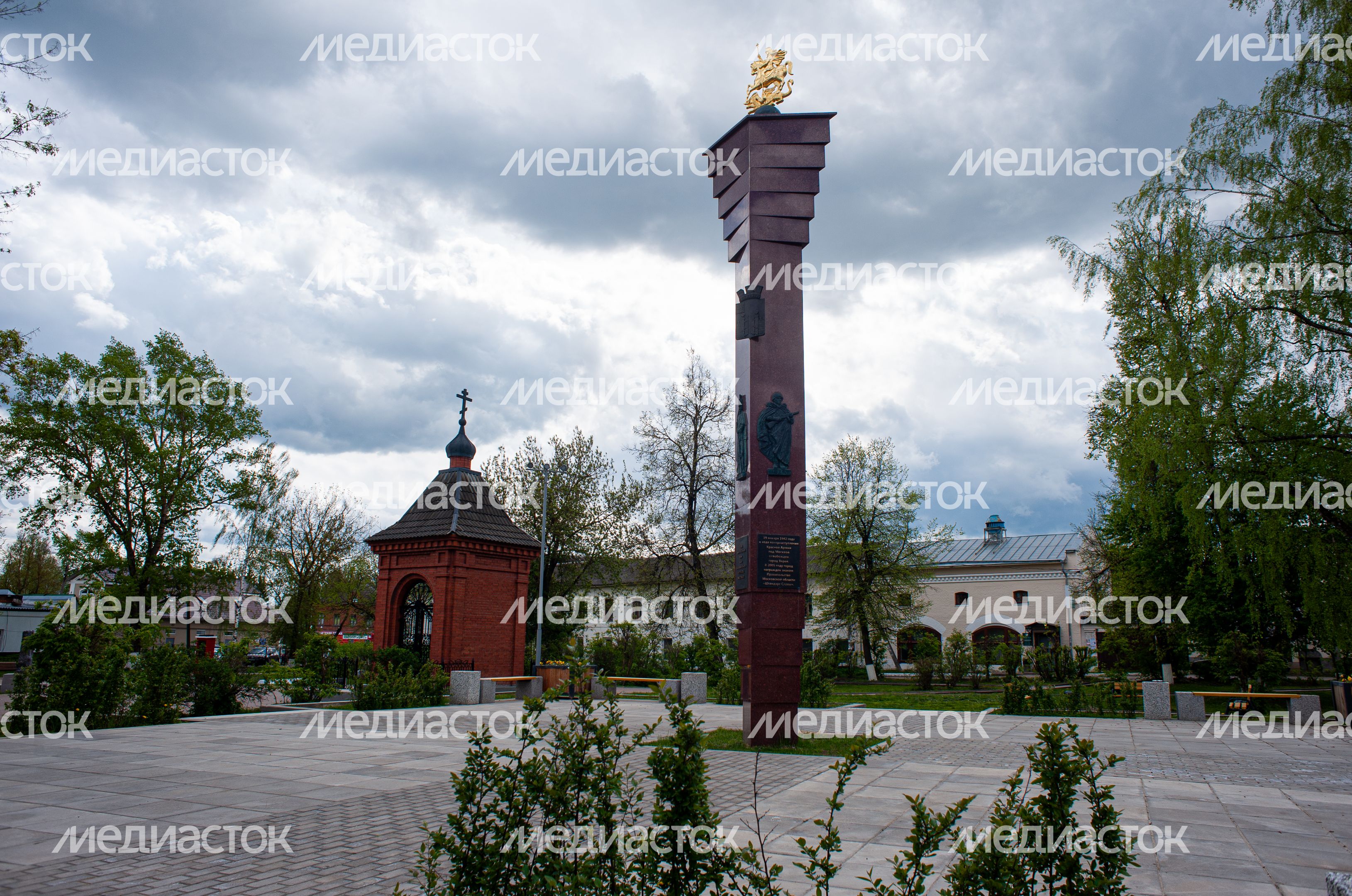 Весенние виды города Верея