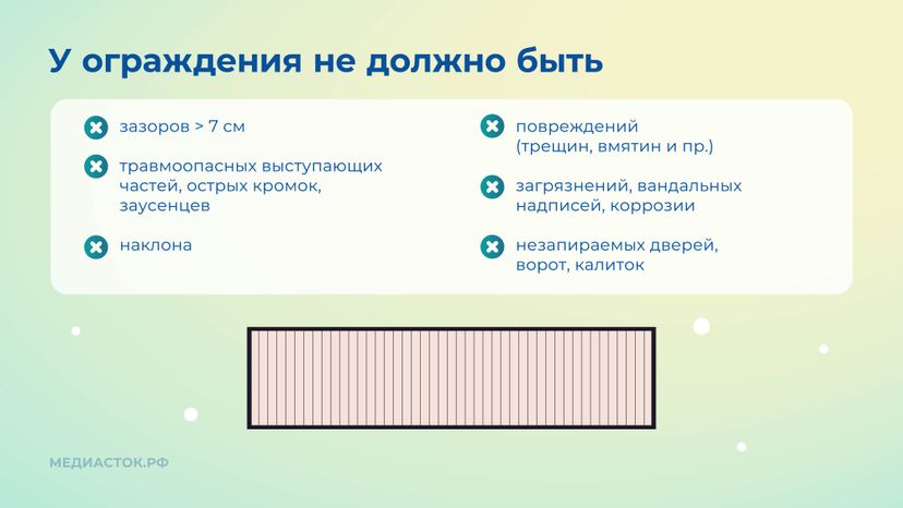 Ограждение строительных площадок горизонталь 07