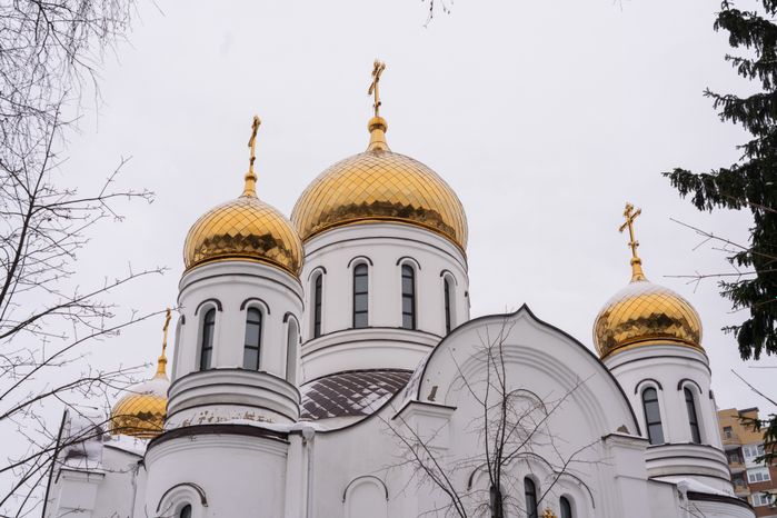 Краснознаменск. Виды города. Зима