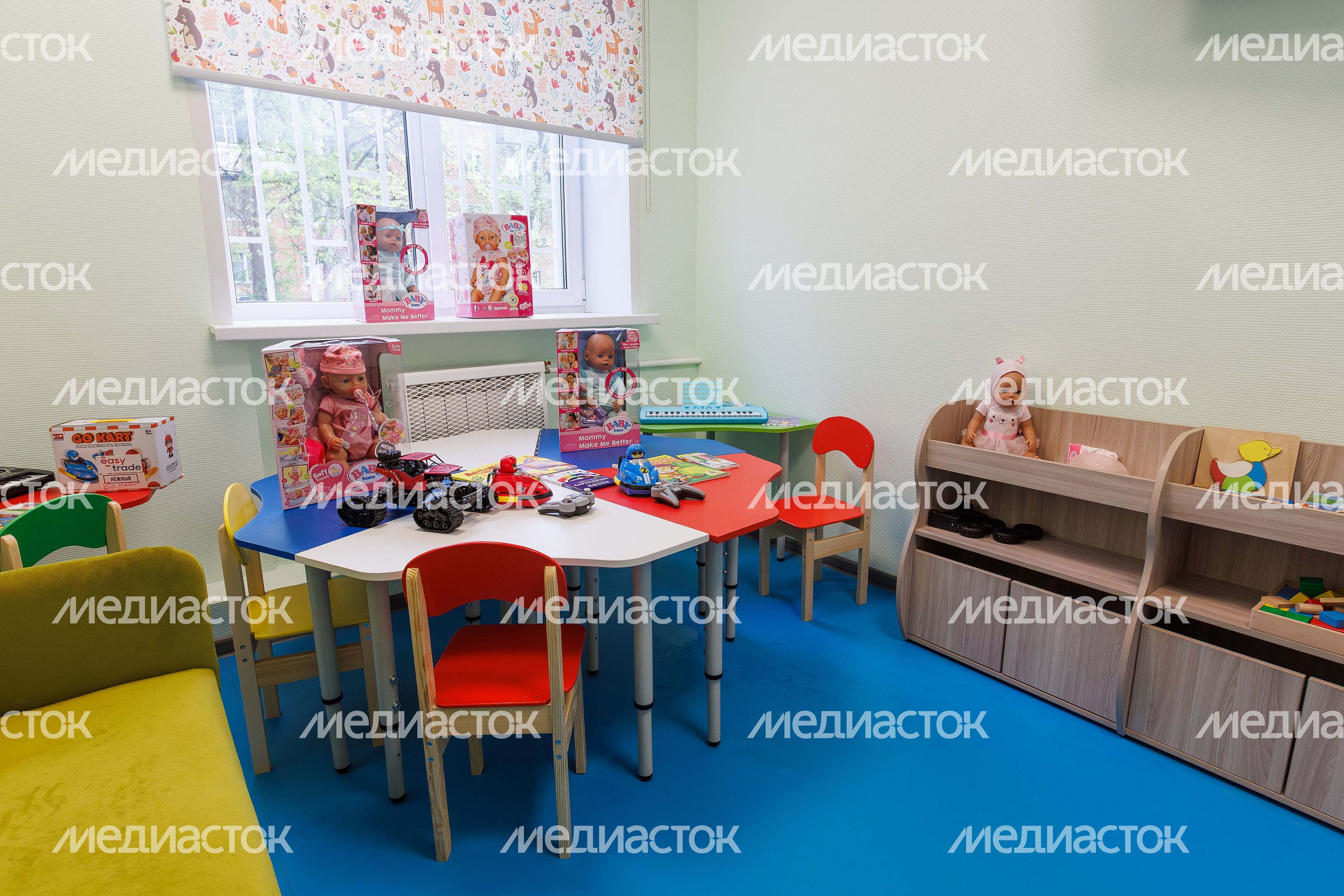 Комната для детей в Едином центре поддержки участников СВО и их семей на улице Мира в Мытищах Комната для детей в Едином центре поддержки участников СВО и их семей на улице Мира в Мытищах