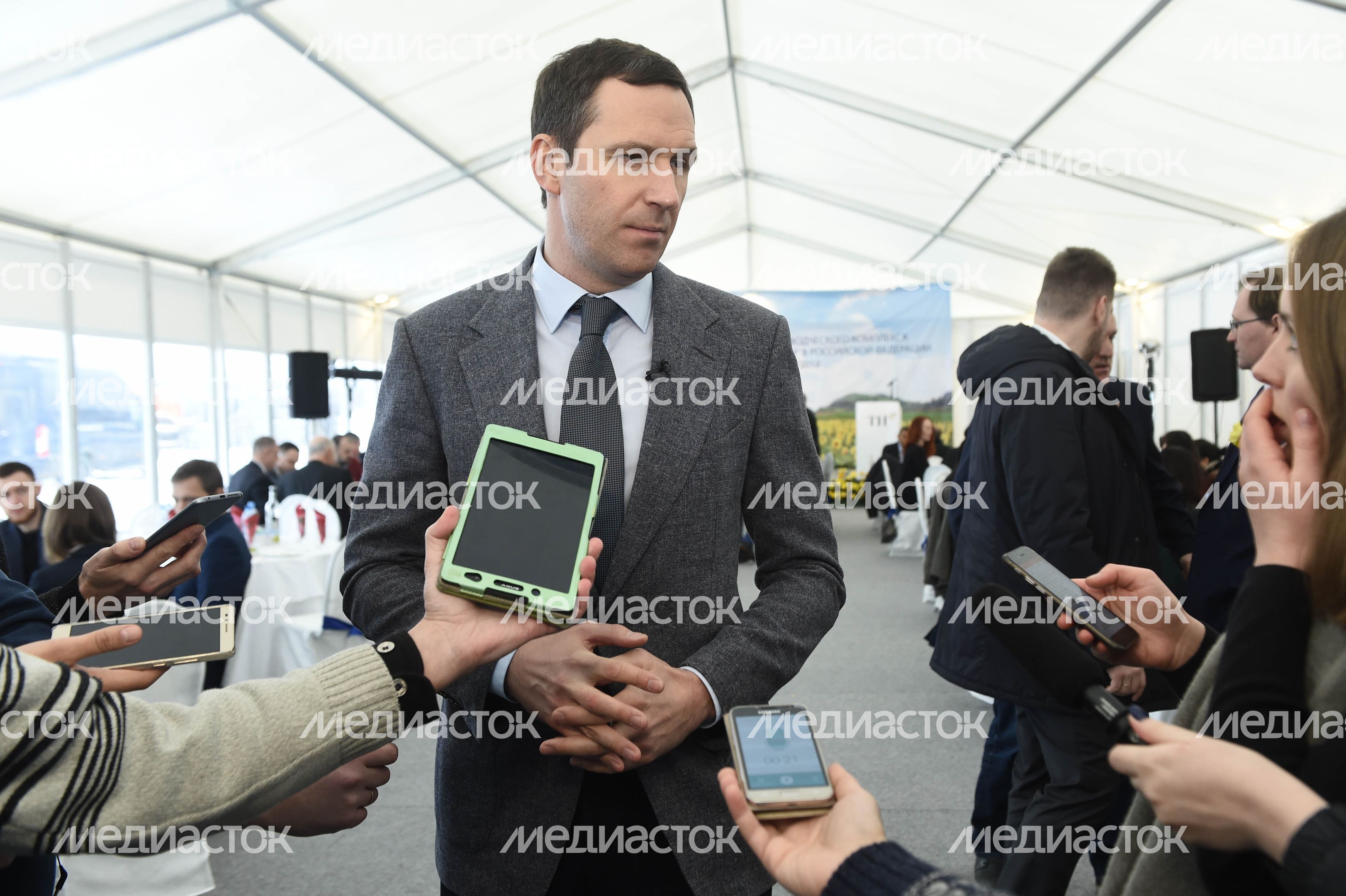 Открытие нового молочного комплекса TH True Milk в Подмосковье, 2 часть
