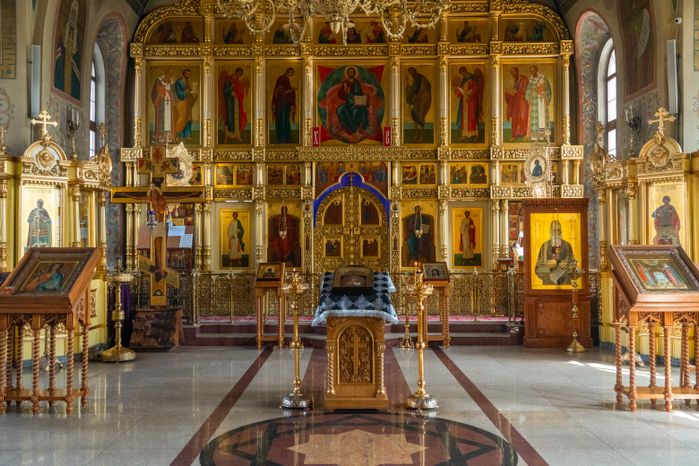 Храм Святителя Николая Чудотворца в селе Ангелово Красногорского округа