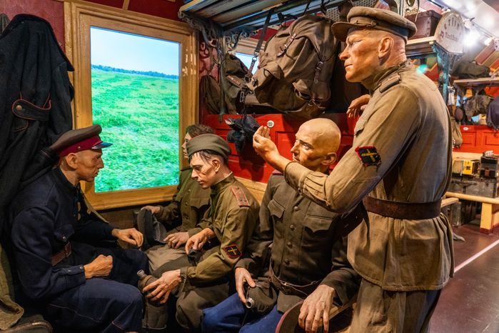 Иммерсивный музей "Поезд Победы" в парке "Патриот"