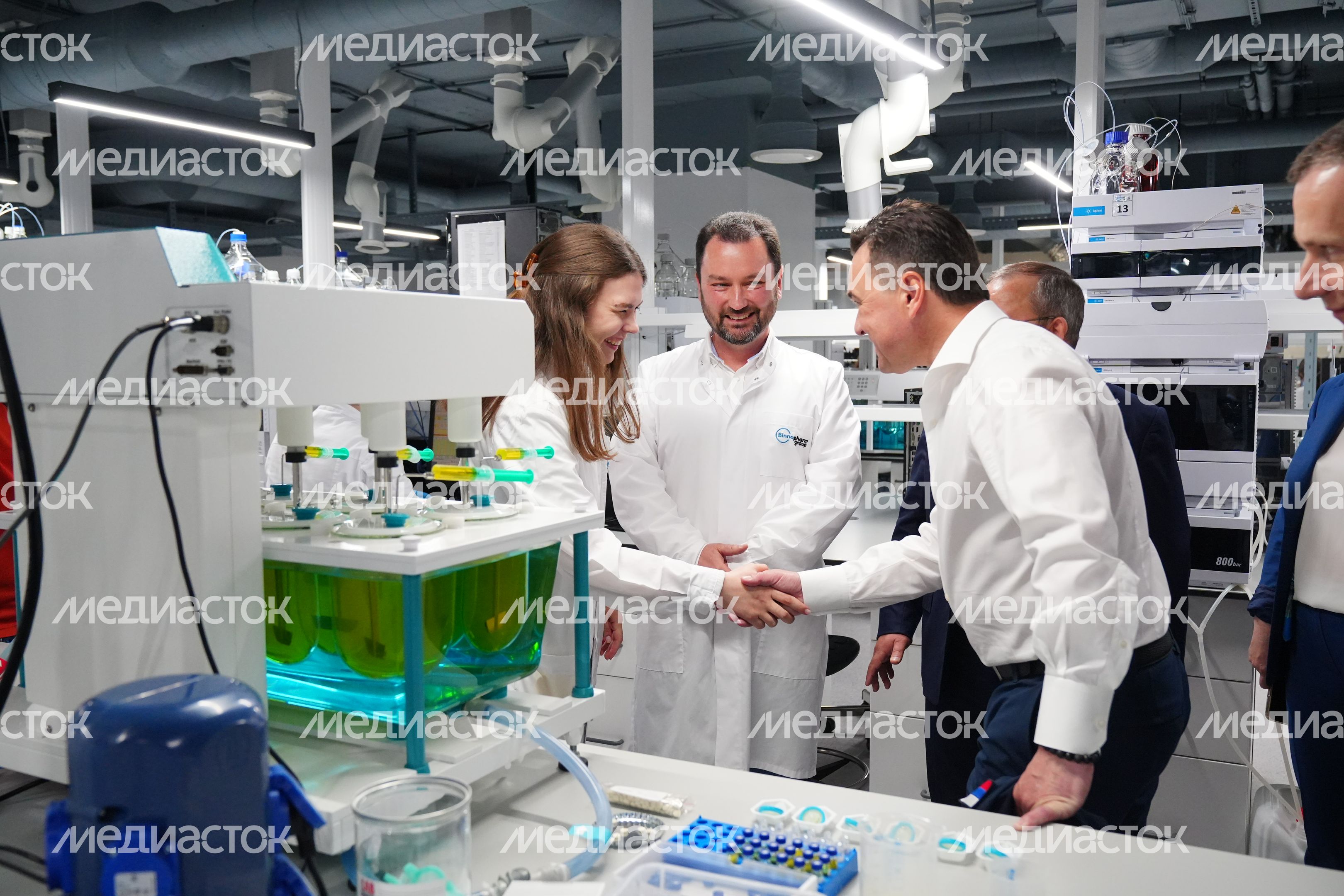 Губернатору представили проект развития R&D-Центра фармкомпании «Биннофарм Групп» в Красногорске