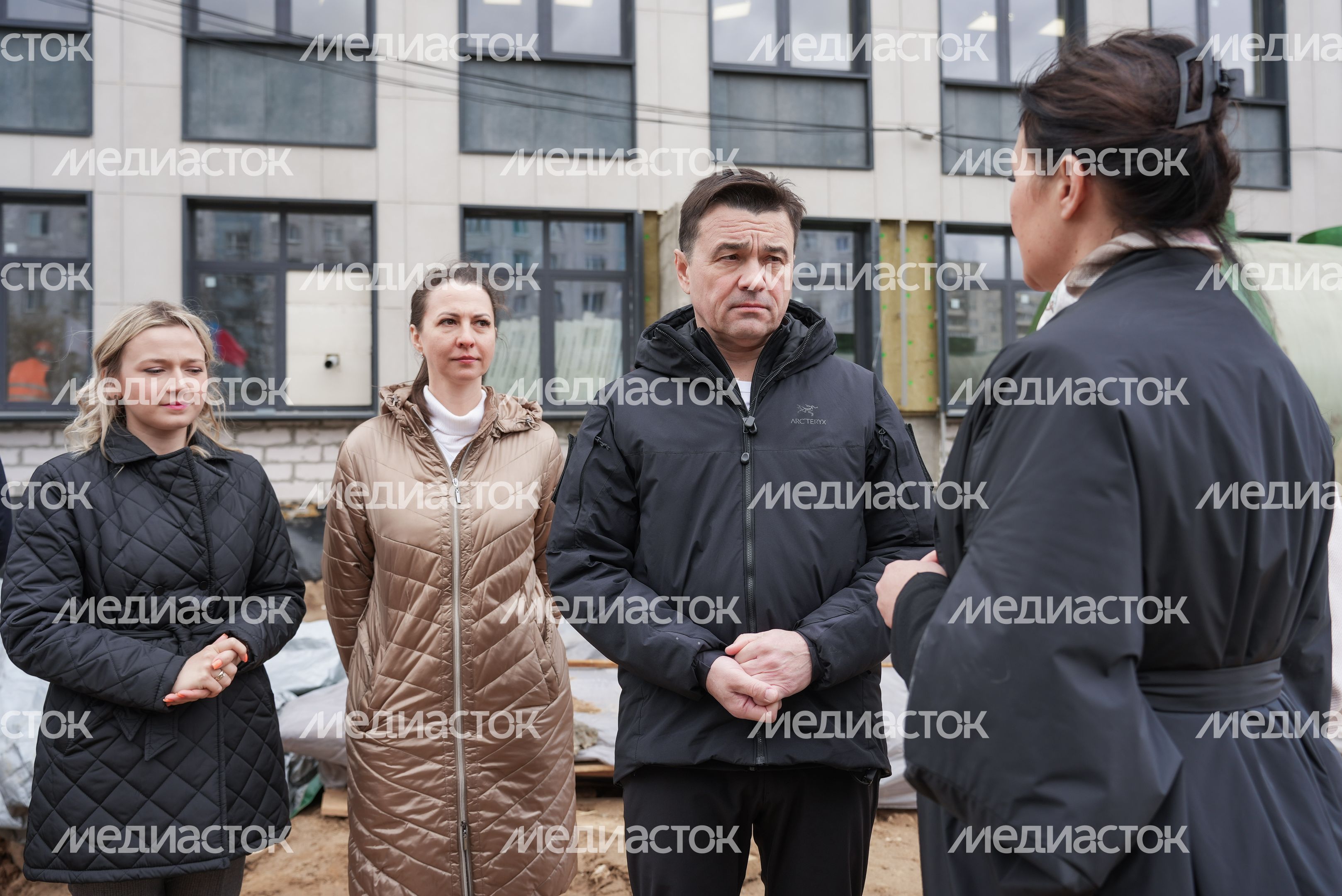 В Лобне продолжается строительство нового здания поликлиники №1