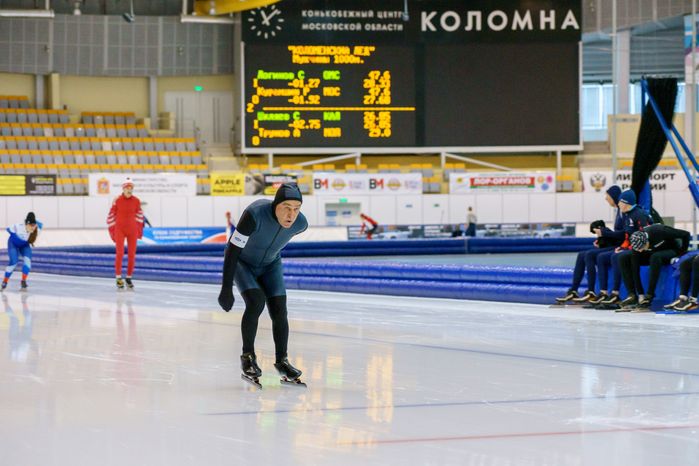 Всероссийские соревнования по конькобежному спорту "Коломенский лед" в Коломне