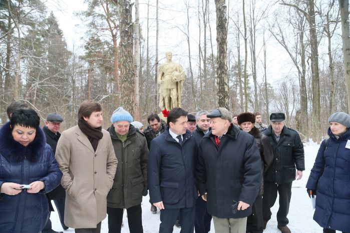 А. Воробьев посетил Звенигород