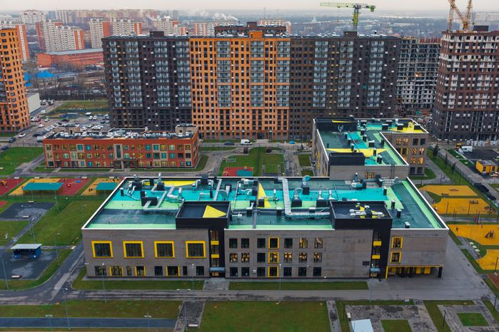Новый корпус школы № 15 на 1320 мест в ЖК «Героев» в Балашихе
