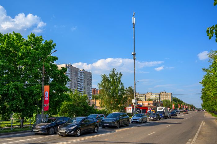 Виды Домодедово: микрорайон Авиационный