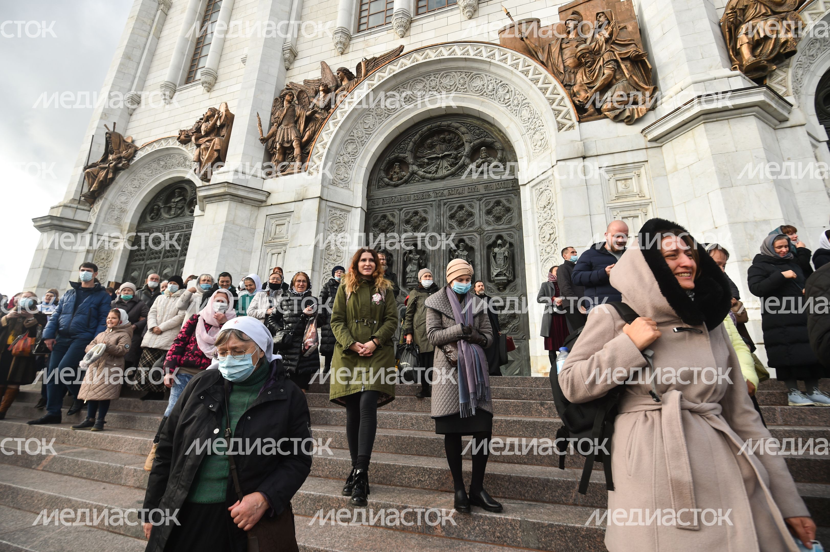 Отпевание протоиерея Димитрия Смирнова