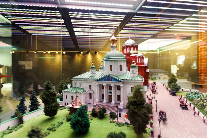 Музей архитектуры в миниатюре «Арт-макет» с достопримечательностями Золотого кольца России в Сергиевом Посаде