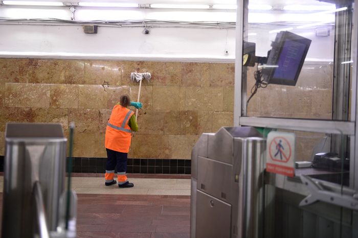 Благоустройство станции метро «Красные ворота»