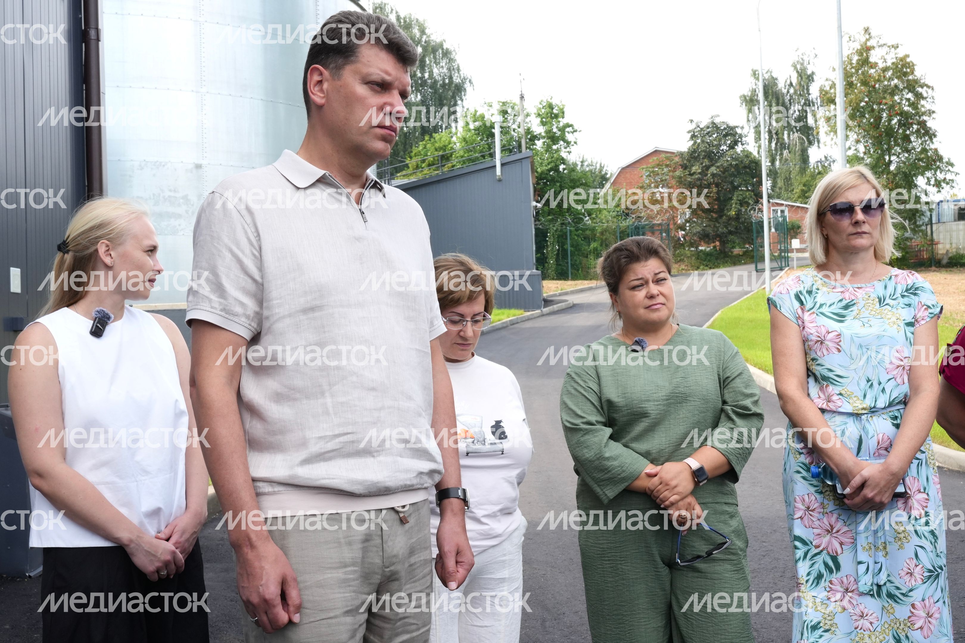 Депутат Госдумы Денис Кравченко проверил ход реконструкции ВЗУ №1 в Яхроме