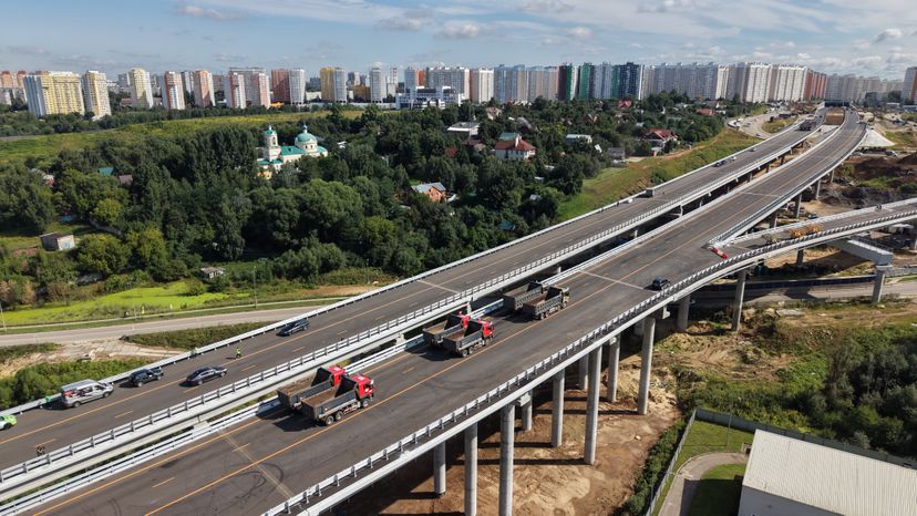 Открытие предпоследнего участка Южно-Лыткаринской автодороги