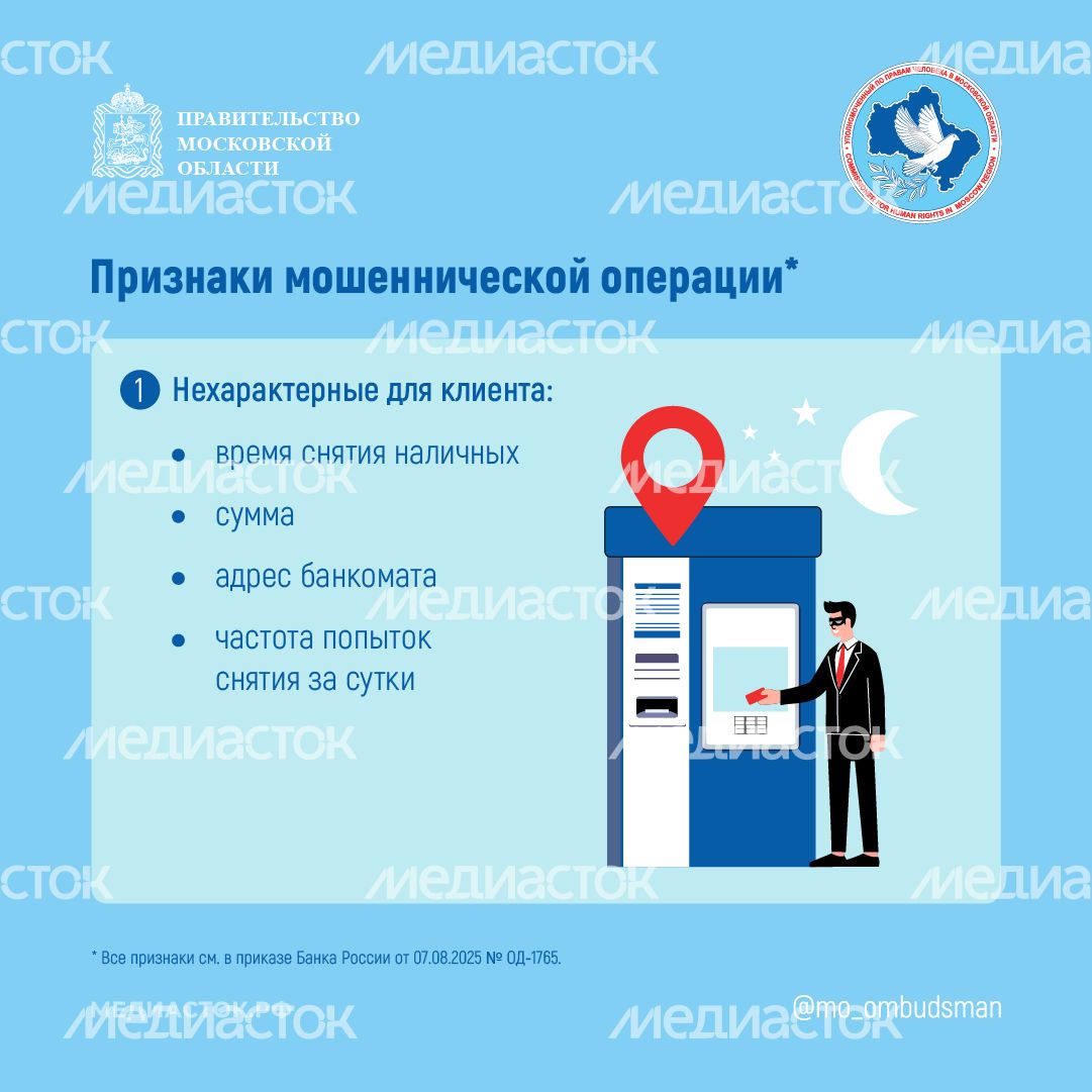 Признаки мошенничества при снятии денег квадрат 02 Признаки мошенничества при снятии денег квадрат 02