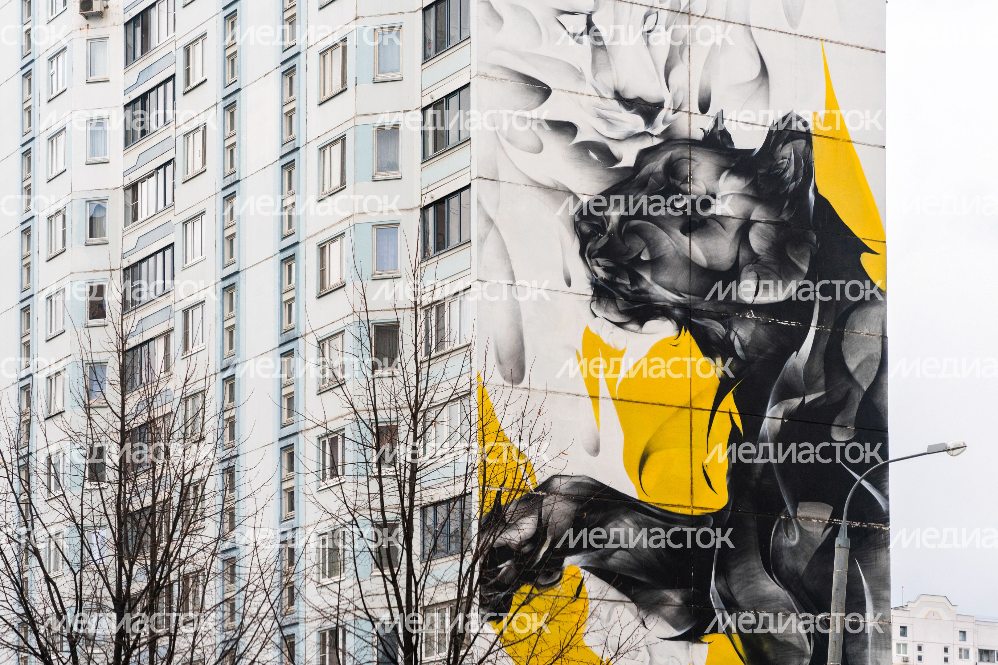 Граффити в Новой Трехгорке в Одинцово