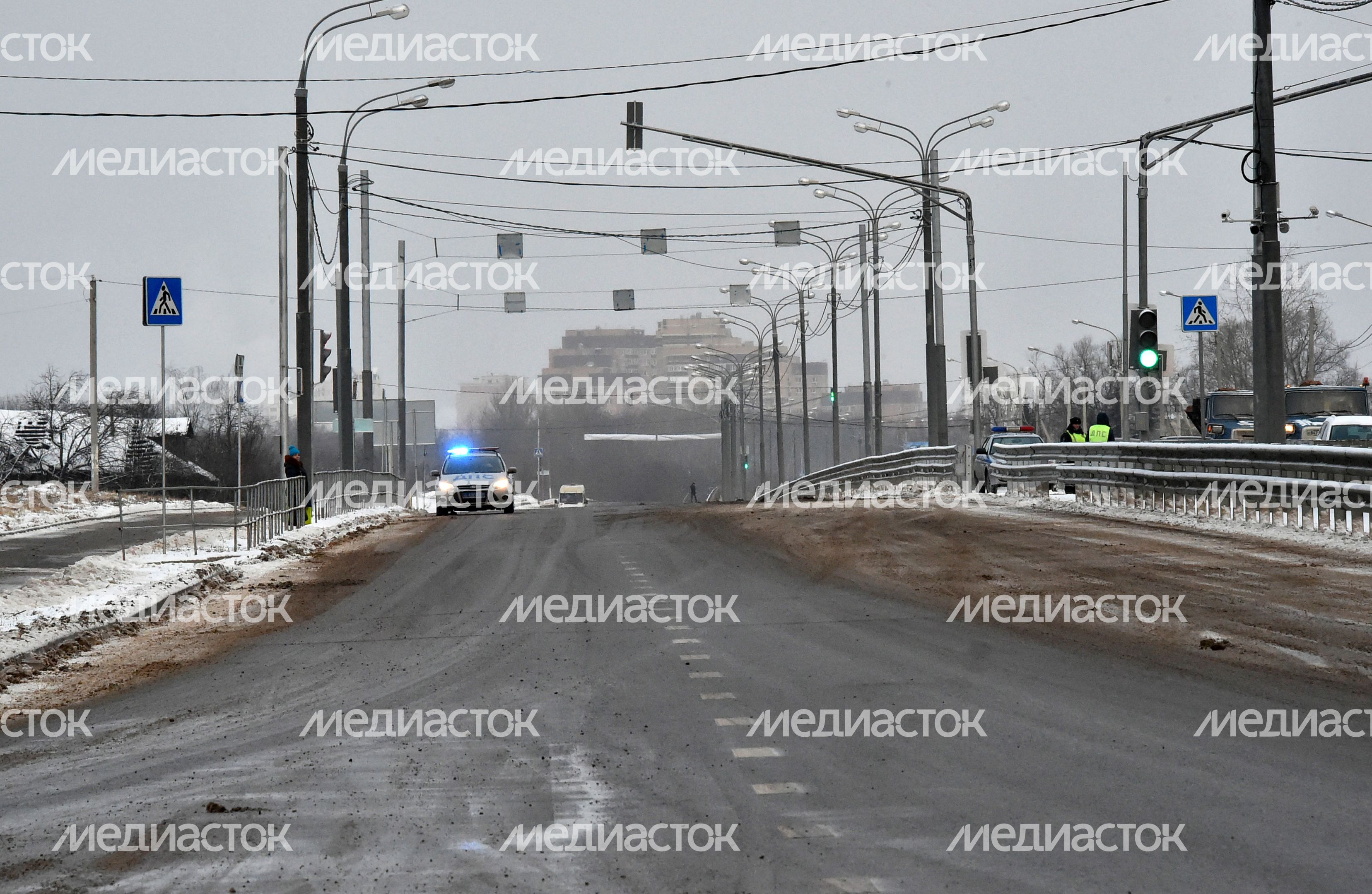 Открытие после реконструкции Лихачевского шоссе в Долгопрудном Открытие после реконструкции Лихачевского шоссе в Долгопрудном