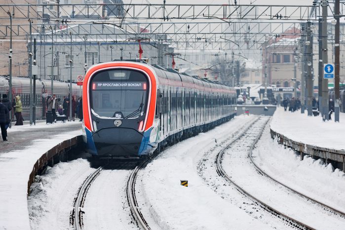 Поезд нового поколения «Иволга 4.0» на МЦД