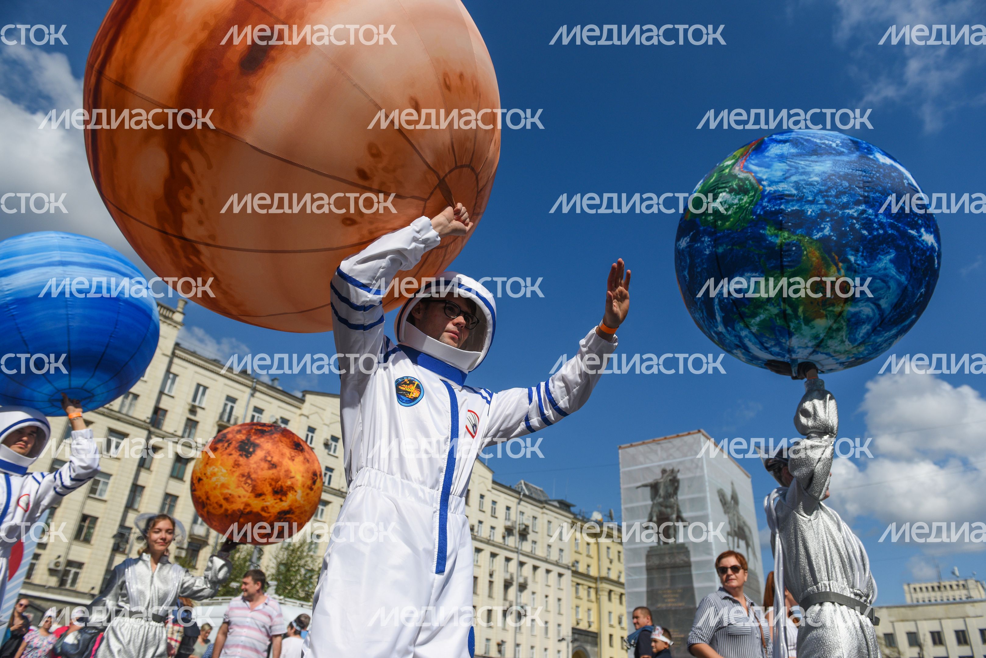 Празднование Дня города в Москве