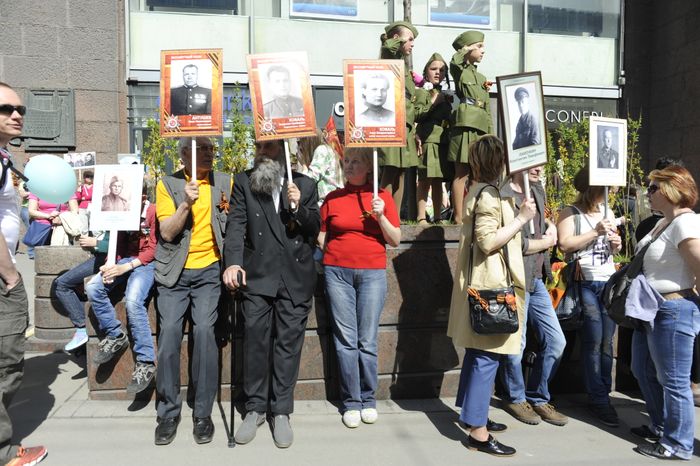 Акция «Бессмертный полк» в Москве