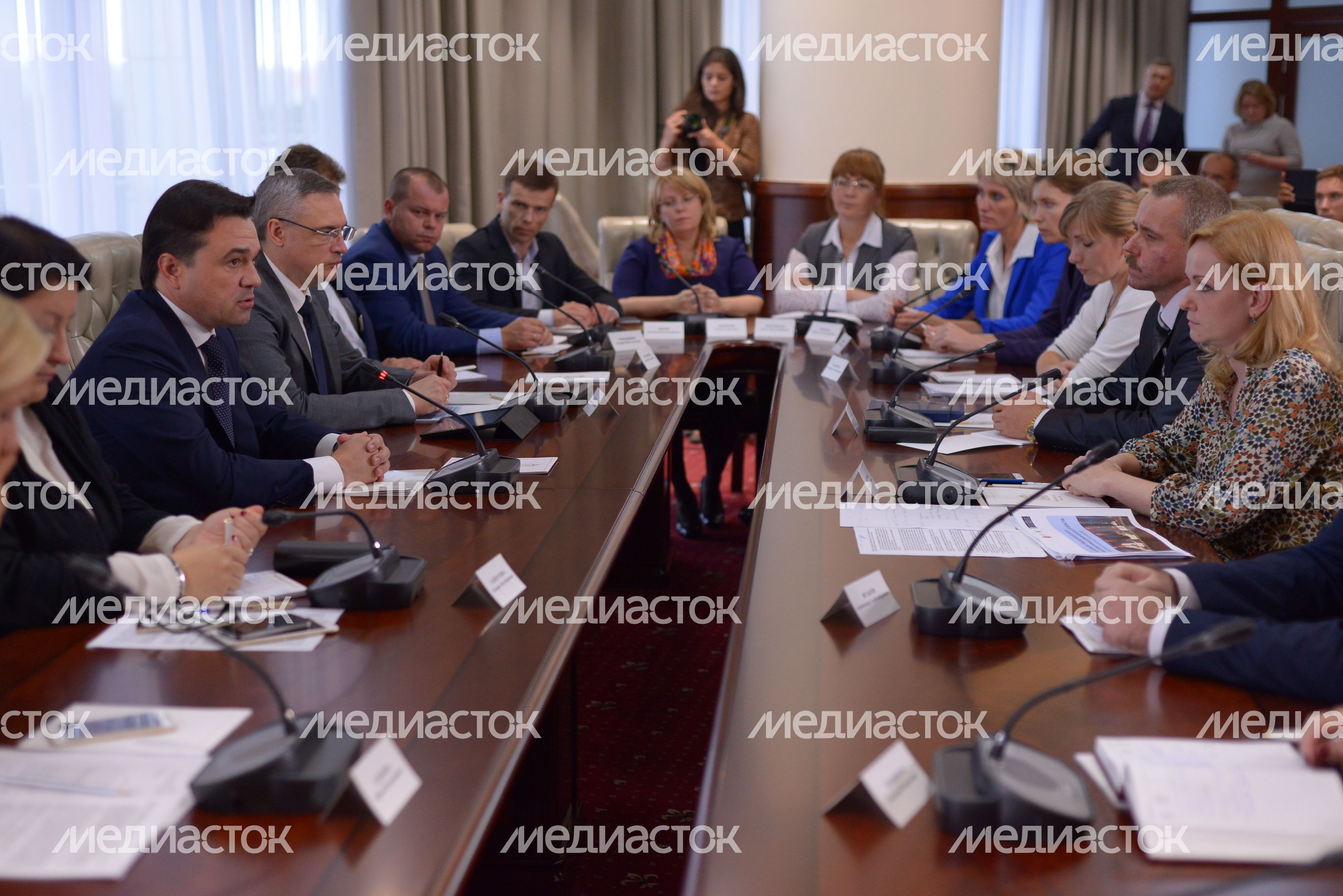 А. Воробьев встретился с представителями советов МКД Подмосковья