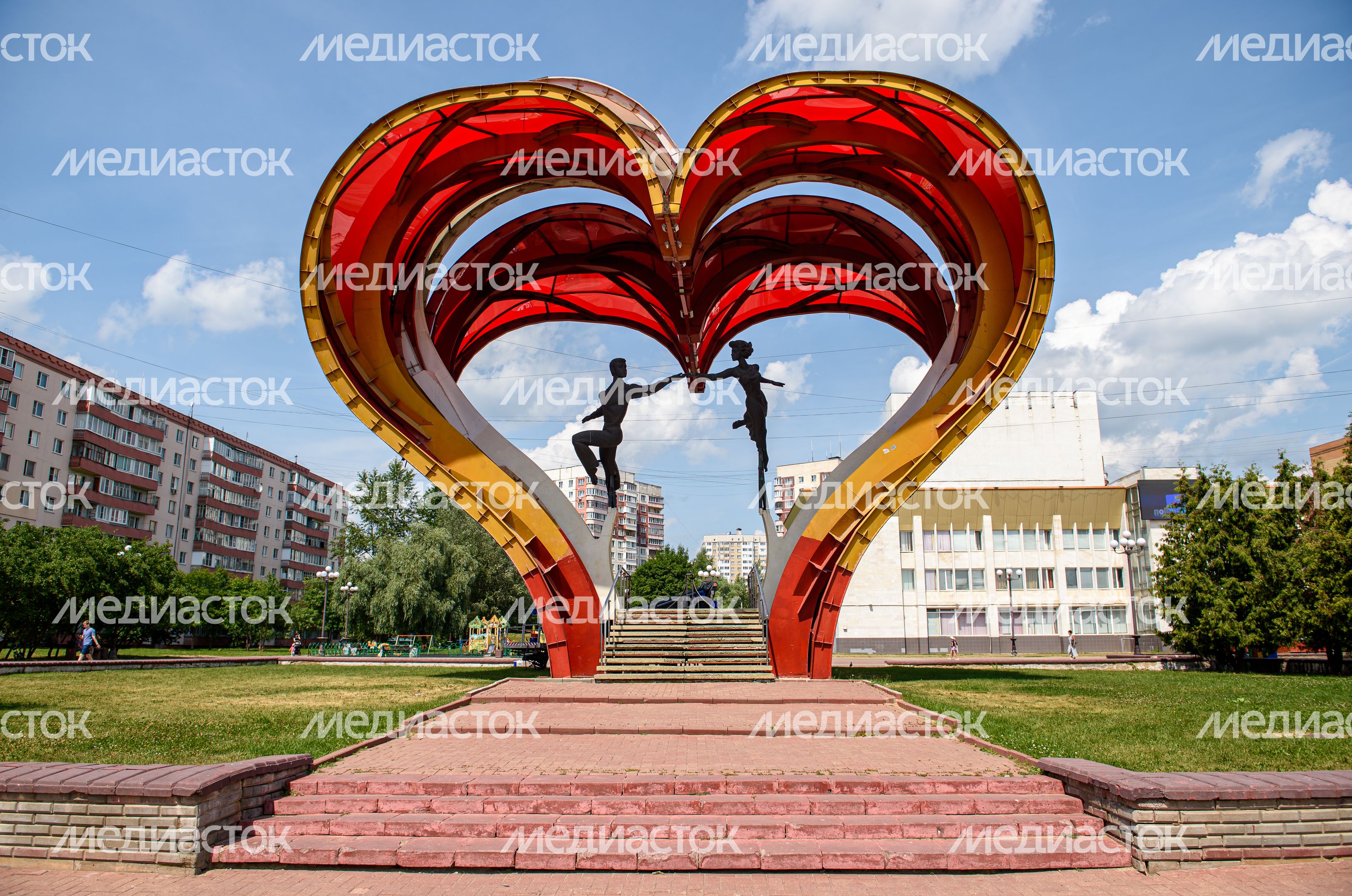 Летние виды города Наро-Фоминск