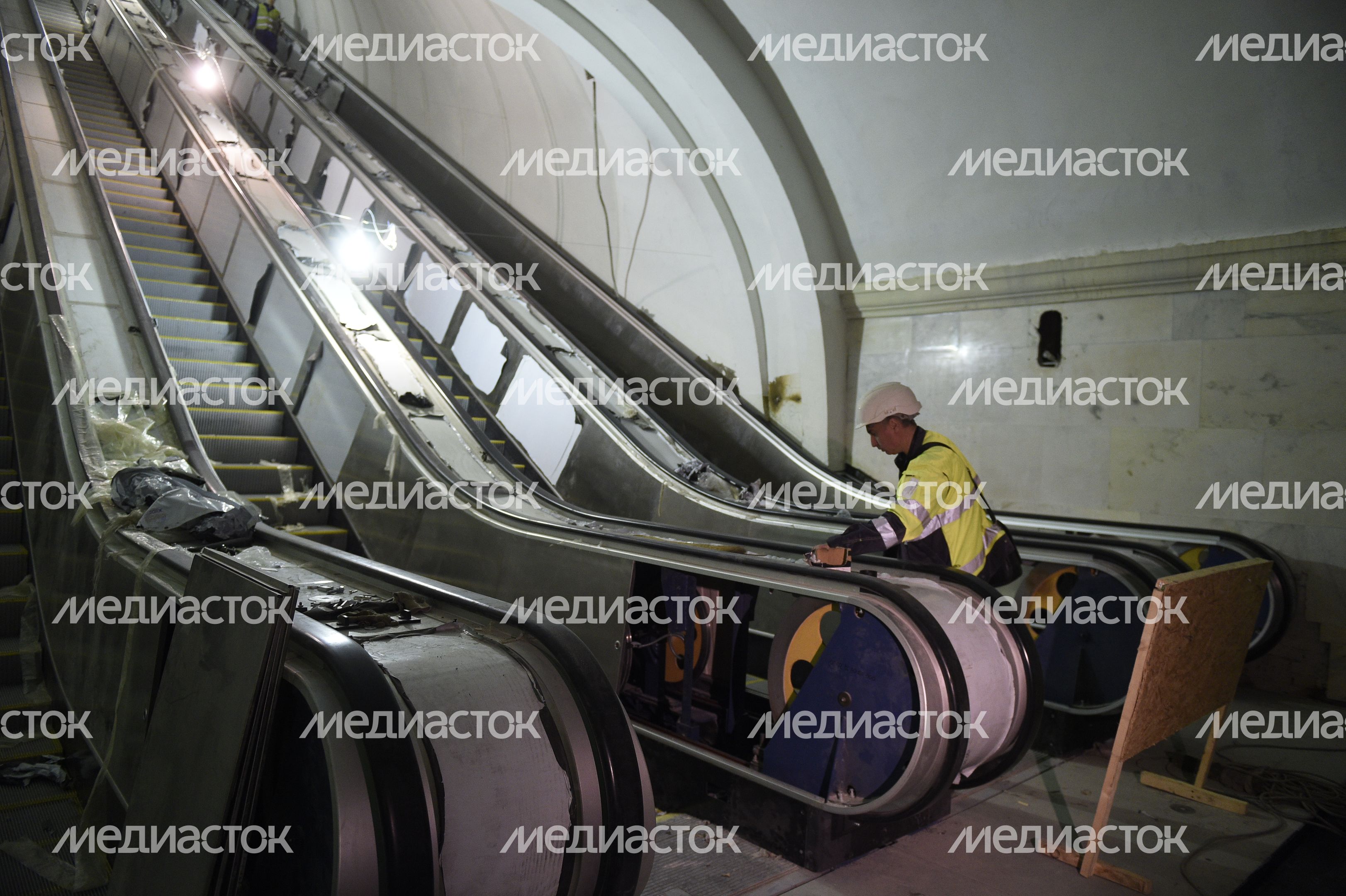 Реконструкция вестибюля станции метро «Проспект Мира»
