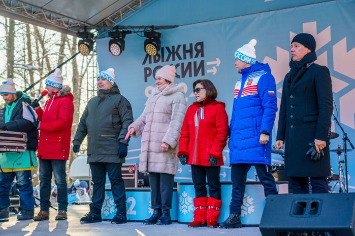 Массовая гонка «Лыжня России-2024» в Химках