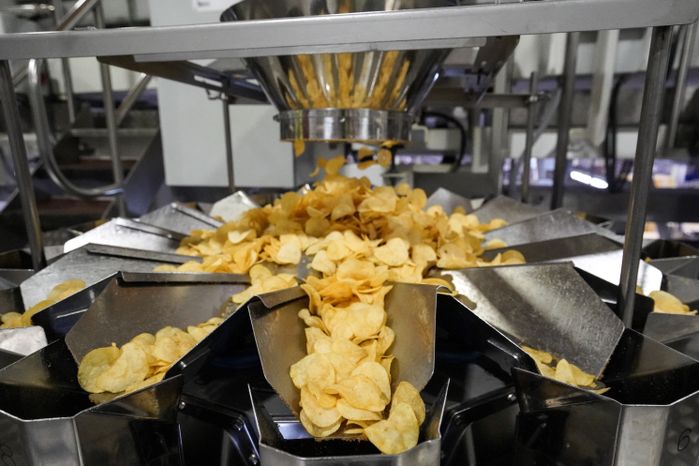 Производство чипсов Lay’s на заводе PepsiCo в Кашире