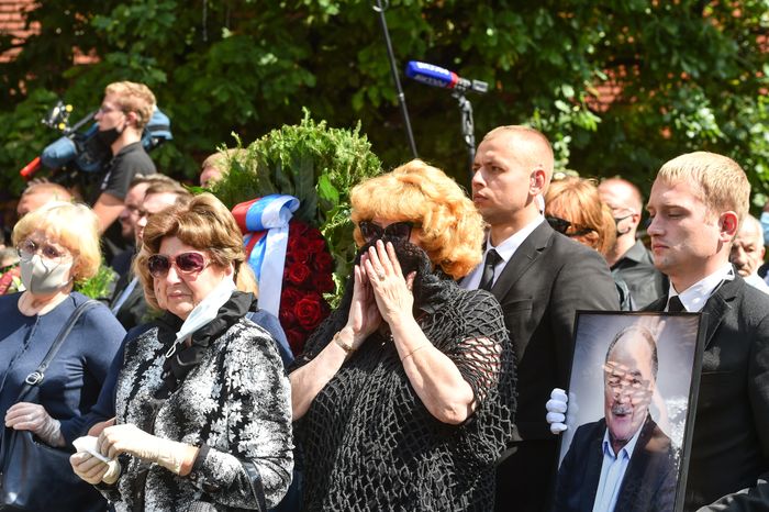 Церемония прощания с Николаем Губенко