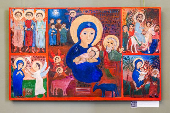 Выставка живописи и графики «Души праведных в руке Божией» Елены Черкасовой в «Трикотажка place»