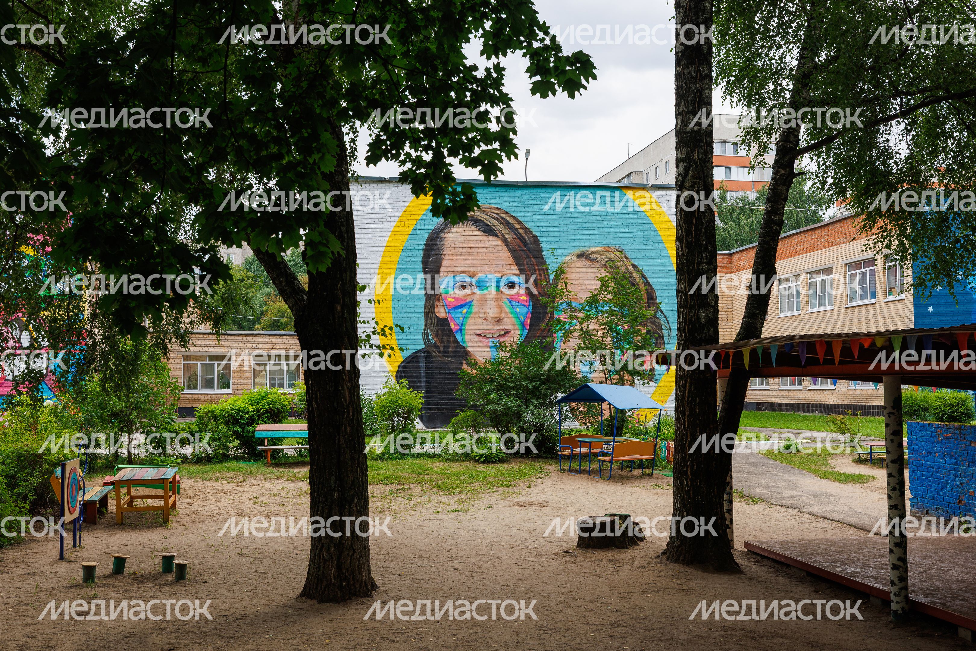 Муралы в Железнодорожном, Балашиха
