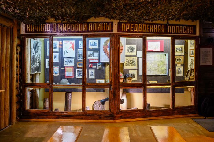 Экспозиция «Лопасненцы сражались за Родину» в Музее памяти Лопасненского края