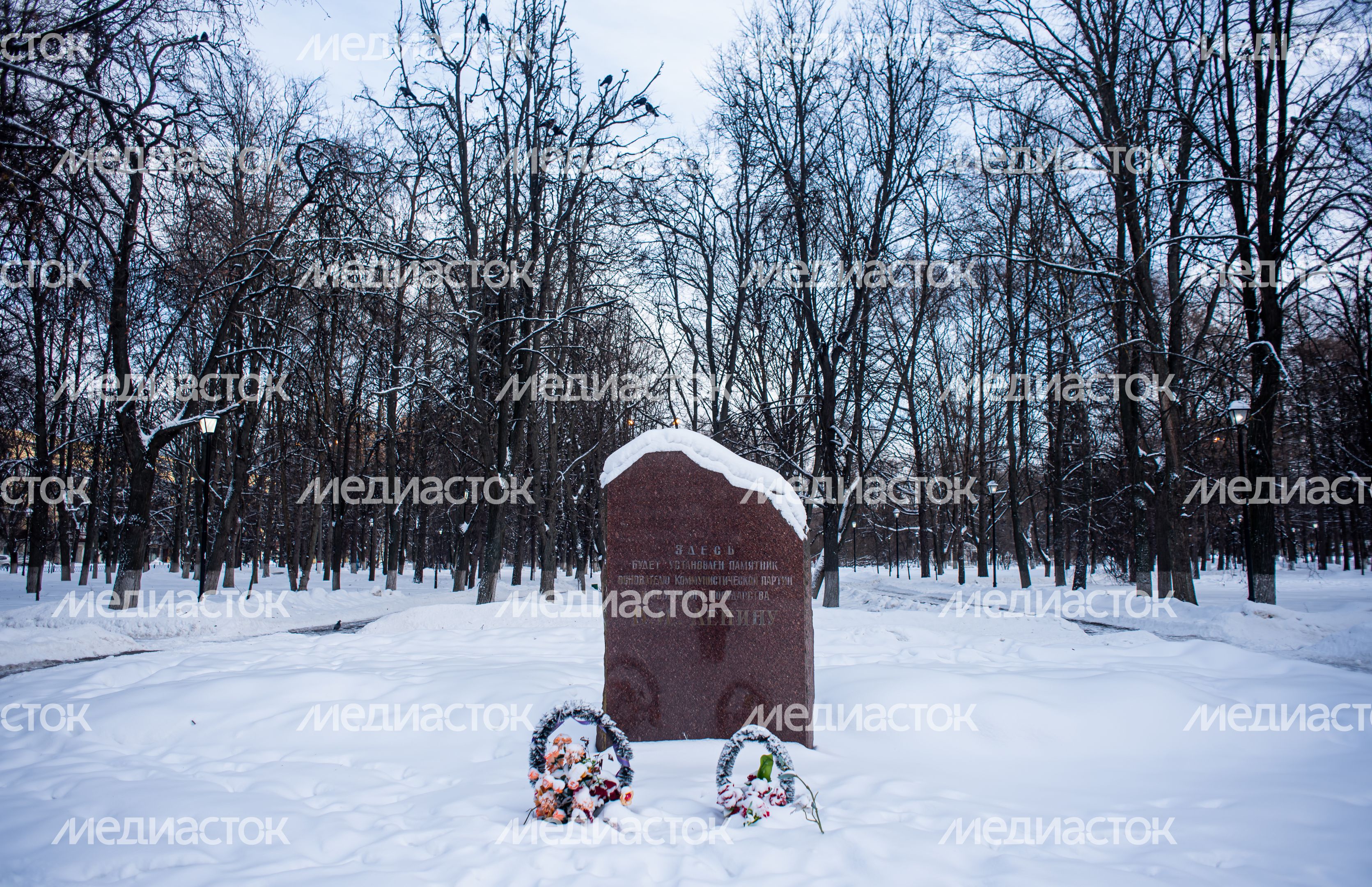 Зимние виды города Жуковский
