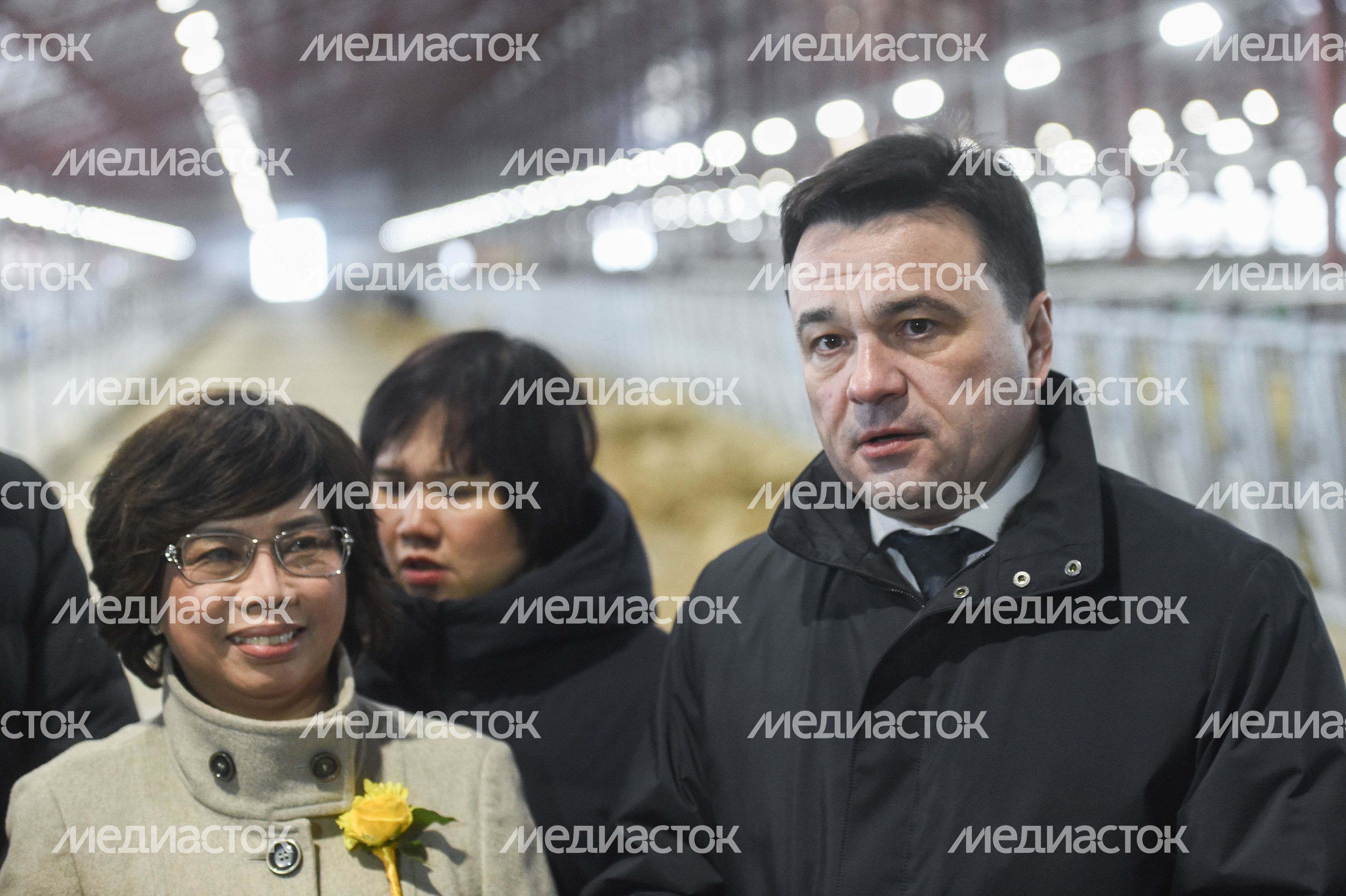 Открытие нового молочного комплекса TH True Milk в Подмосковье, 2 часть