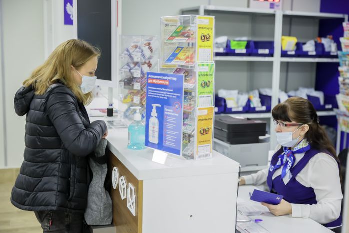 Проверка Губернатором Подмосковья результатов проделанной работы по ремонту отделения почтовой связи 143406 в Красногорске