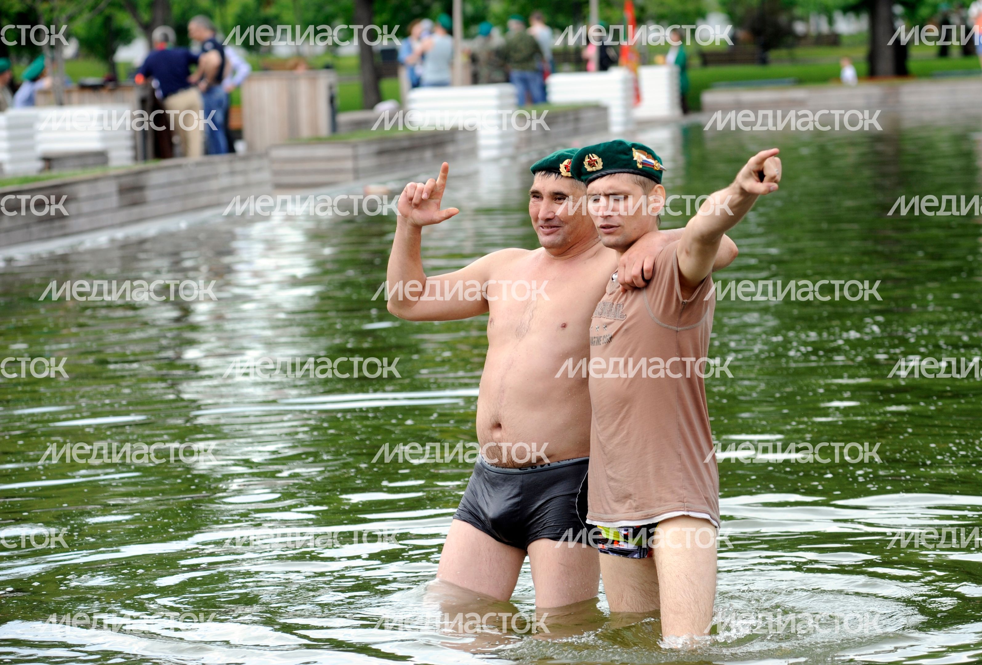 День пограничника в Москве