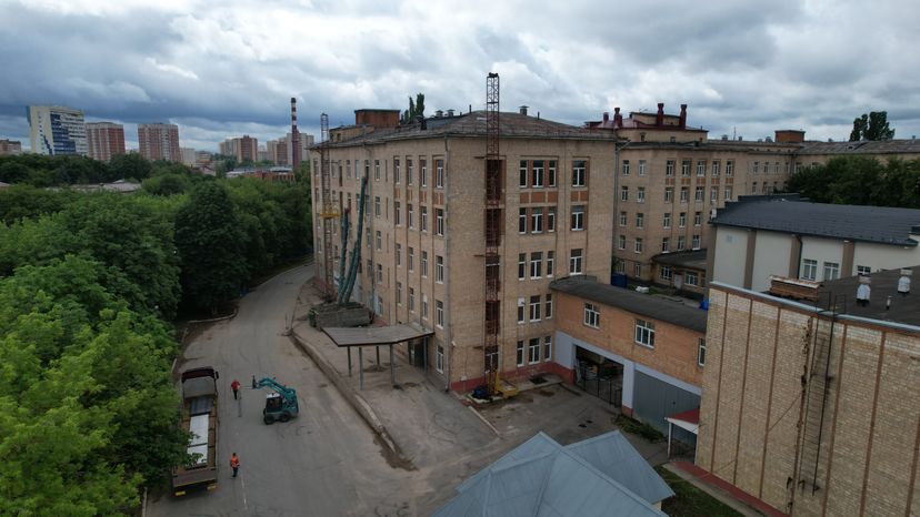 Капремонт хирургического корпуса Подольской областной больницы