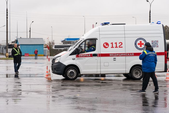 Подольск. Конкурс «Лучший водитель скорой помощи»