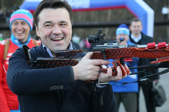 А. Воробьев посетил Центр спортивной подготовки и активного отдыха «Пересвет»