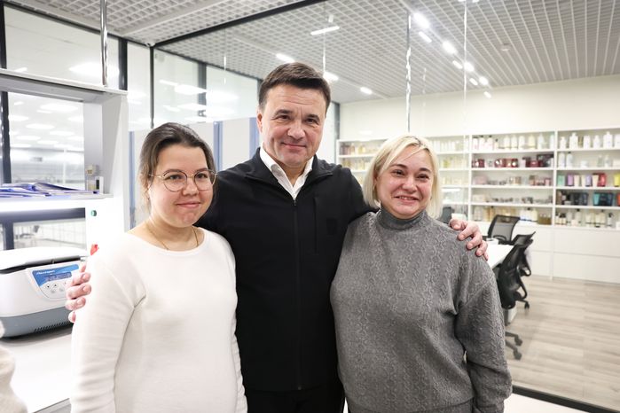 Андрей Воробьев посетил автоматизированный комплекс компании Mixit в г.о. Солнечногорск