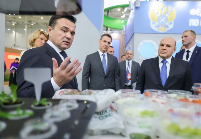 Андрей Воробьев представил Михаилу Мишустину крупные проекты АПК Подмосковья