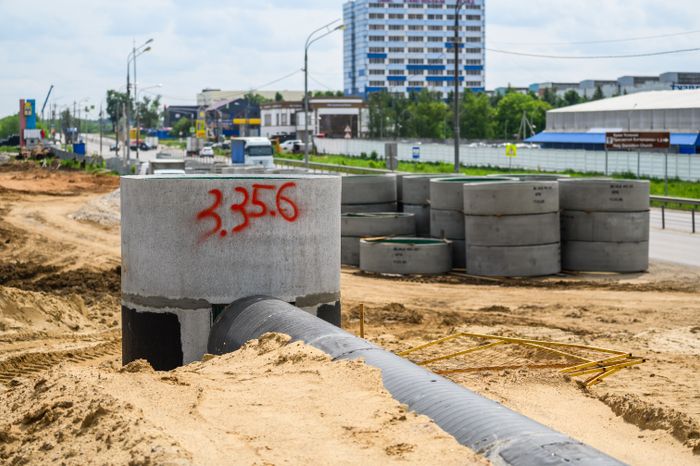 Реконструкция Каширского шоссе в Ленинском округе завершится в 2026 году