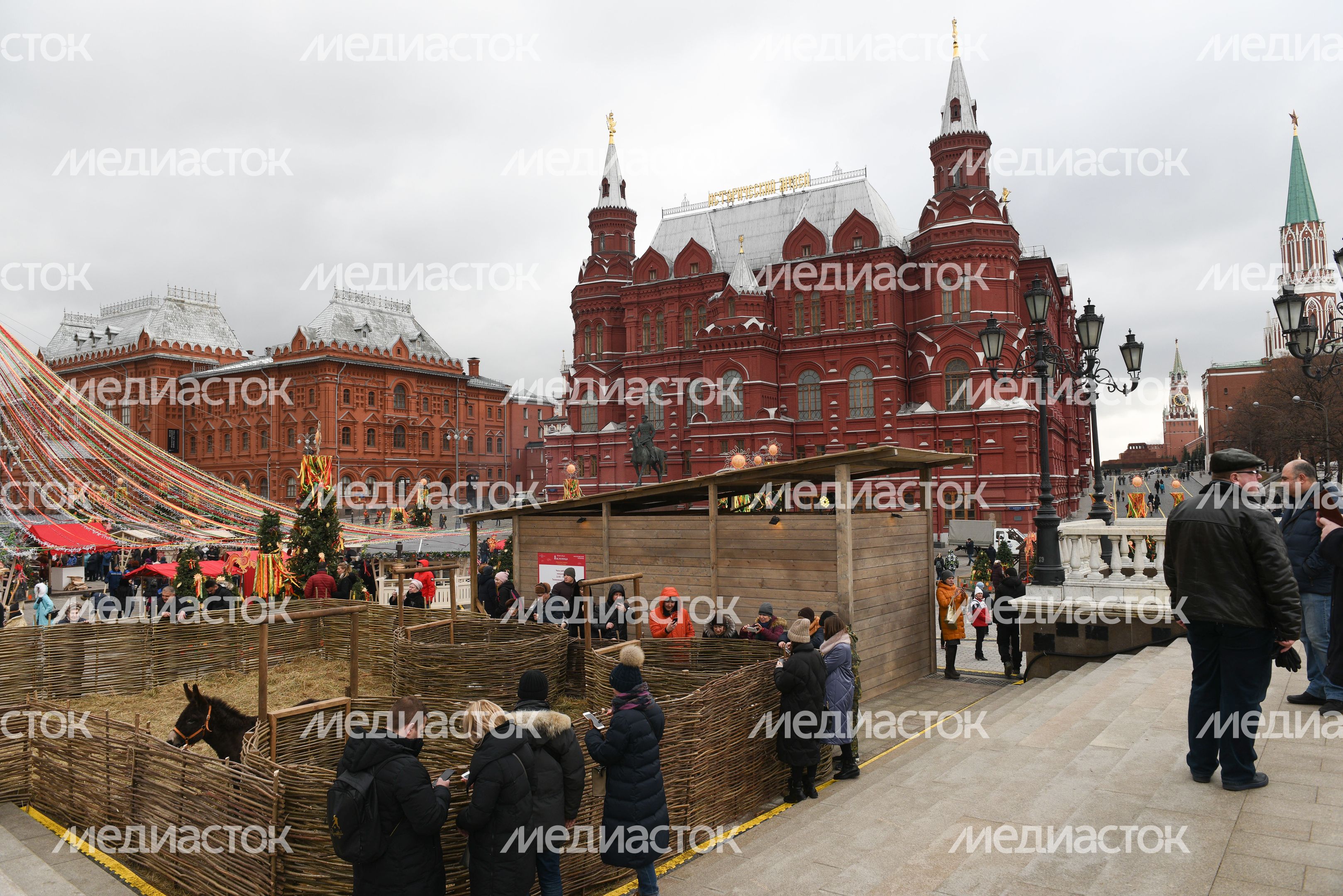 Открытие фестиваля «Московская Масленица»