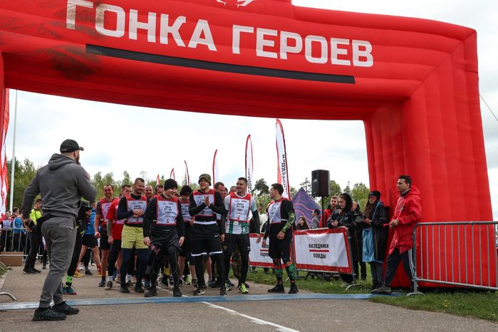 Гонка "Наследники Победы" собрала около 1500 участников