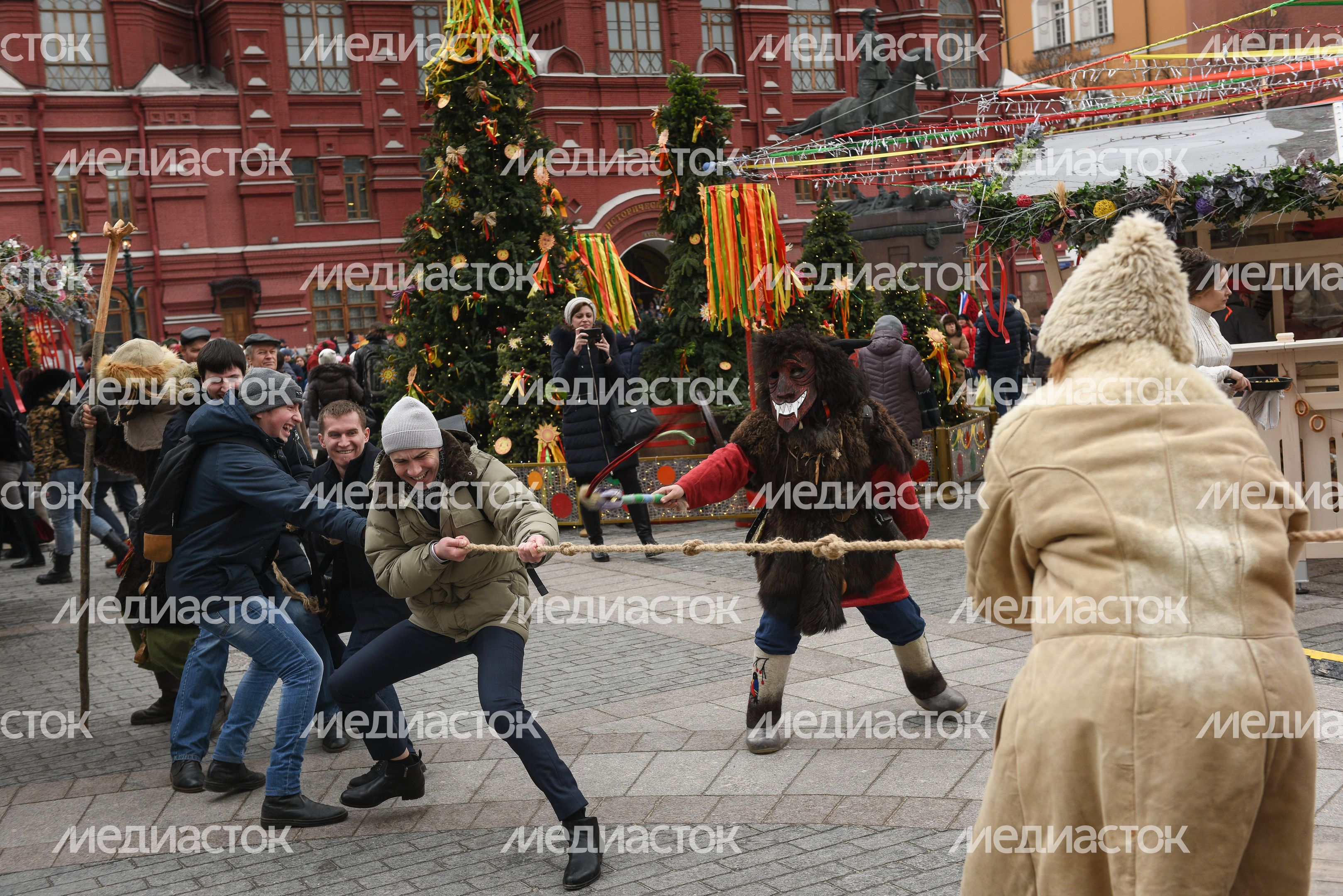 Открытие фестиваля «Московская Масленица»