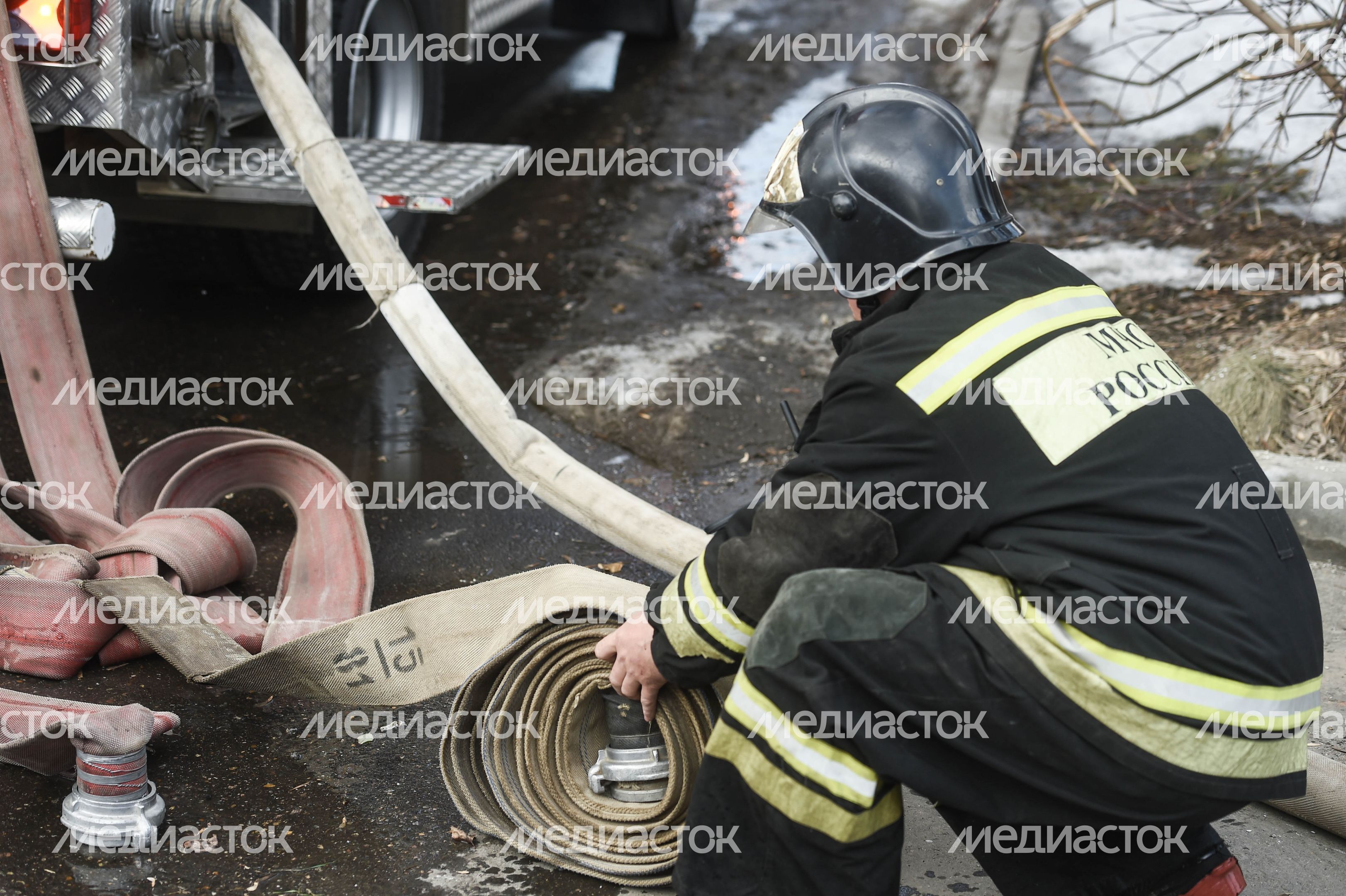 Пожар в ТЦ «Персей для детей»