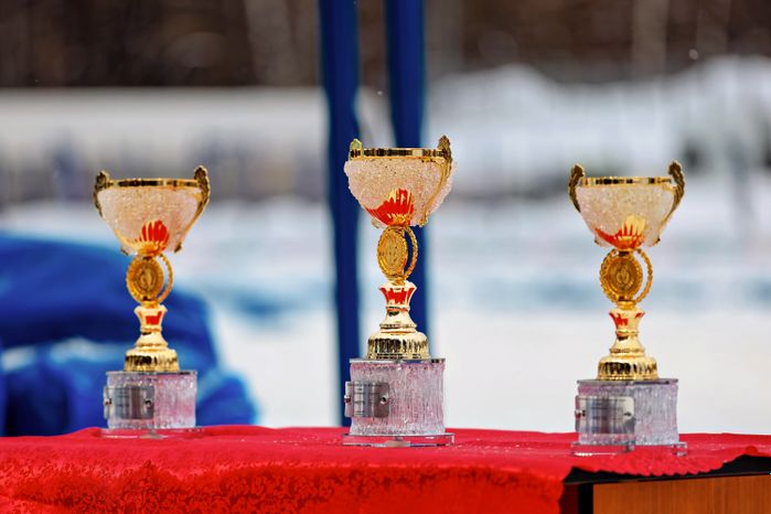 Второй день суперфинала личного чемпионата России по ледовому спидвею в Красногорске