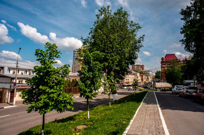Весенние виды города Подольск